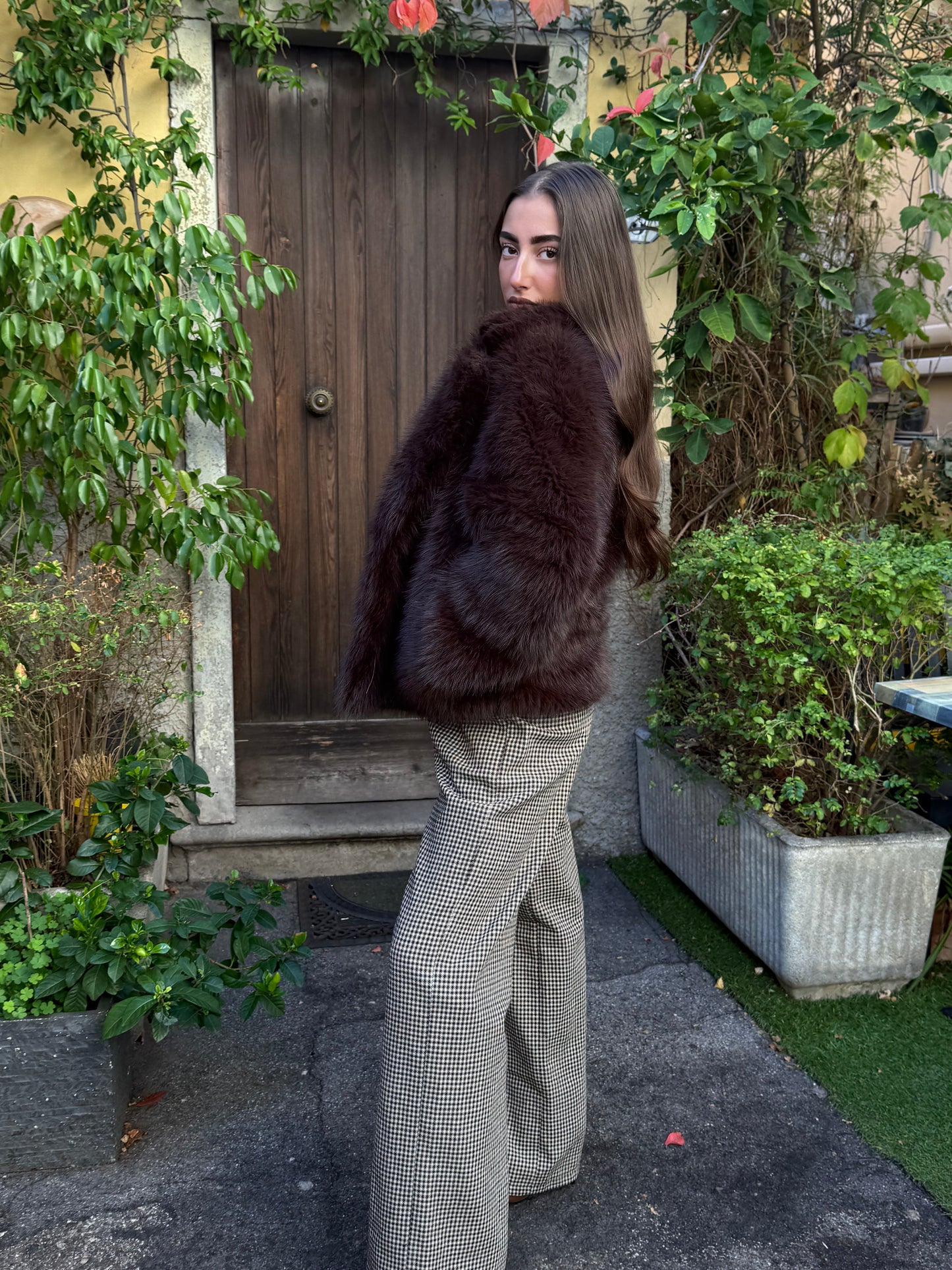 Pelliccia Courmayeur Marrone