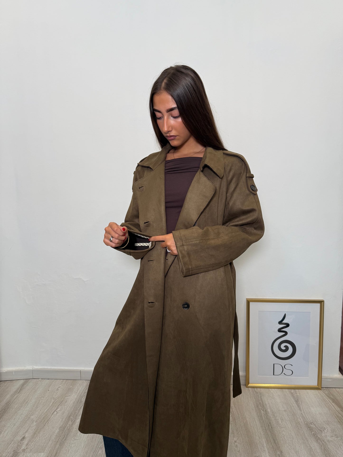 Trench Camoscio