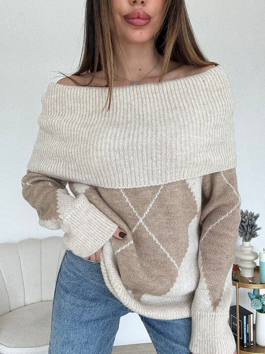 Maglione Rombi a Barca