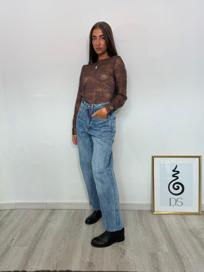 Pantalone Jeans Ovetto