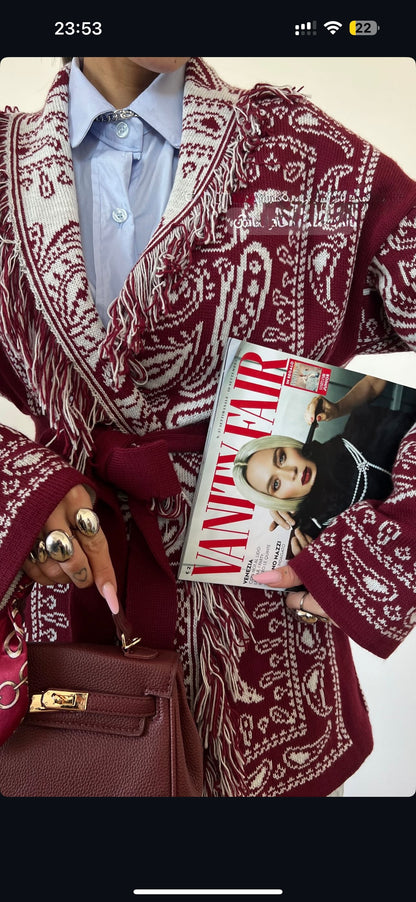 Cardigan Bandana Ele