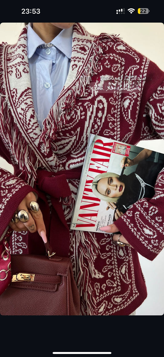 Cardigan Bandana Ele