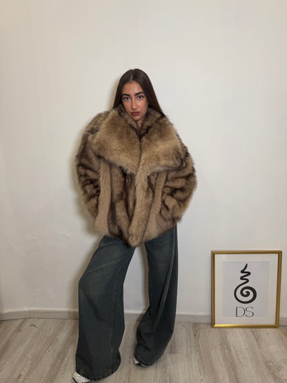 Pelliccia Samira Scura