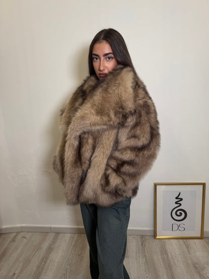 Pelliccia Samira Scura