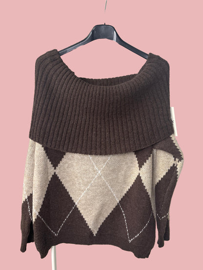 Maglione Rombi a Barca