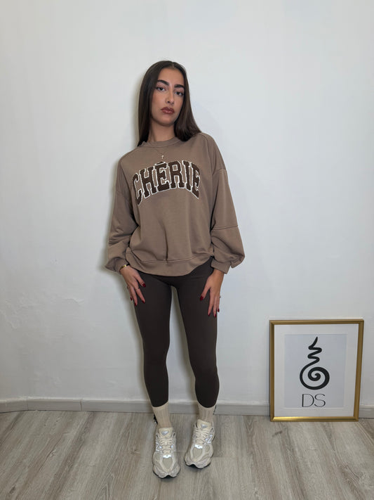 Felpa “Chèrie”