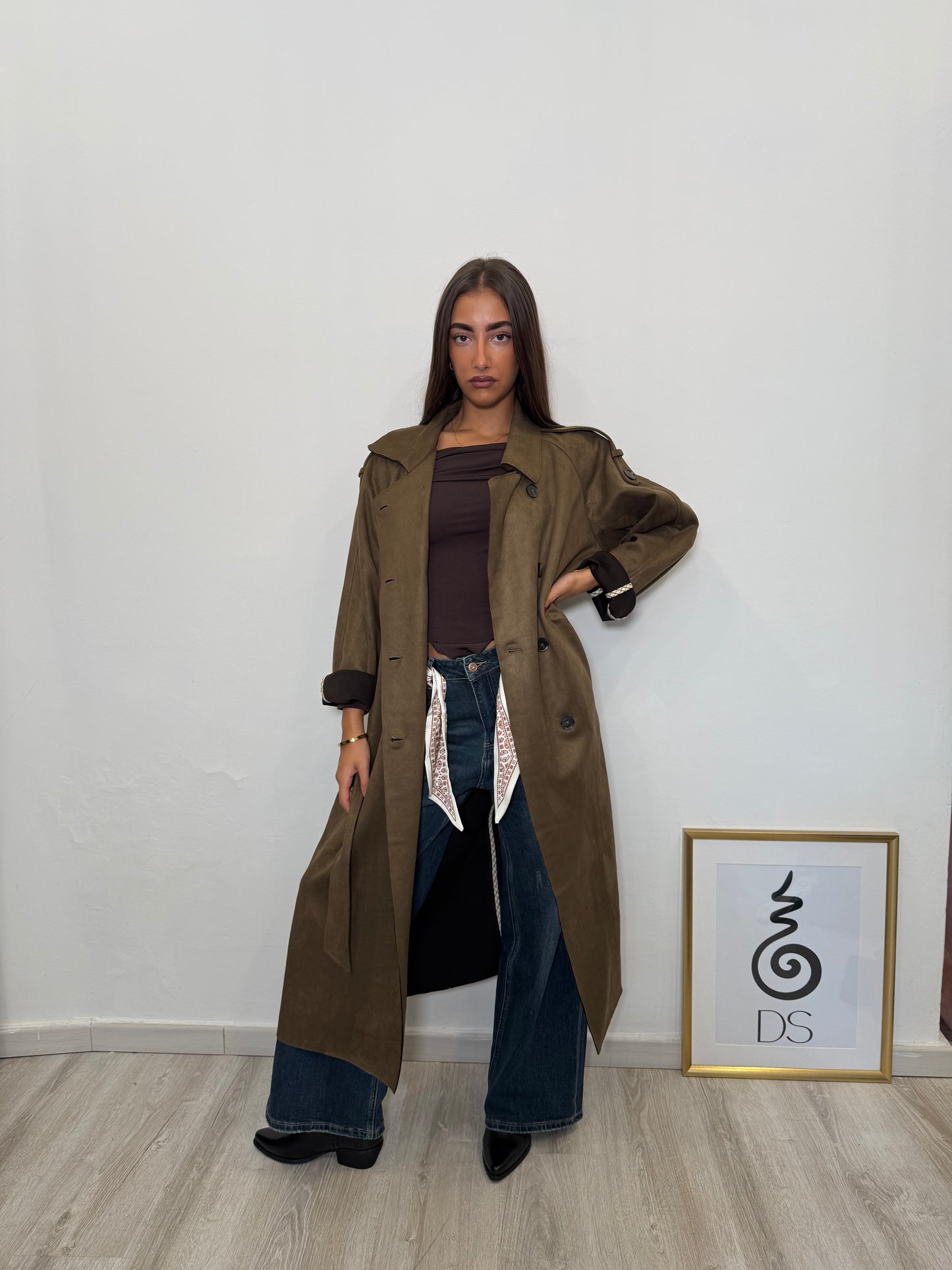Trench Camoscio