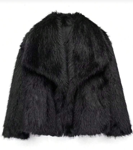 Pelliccia Courmayeur Nero