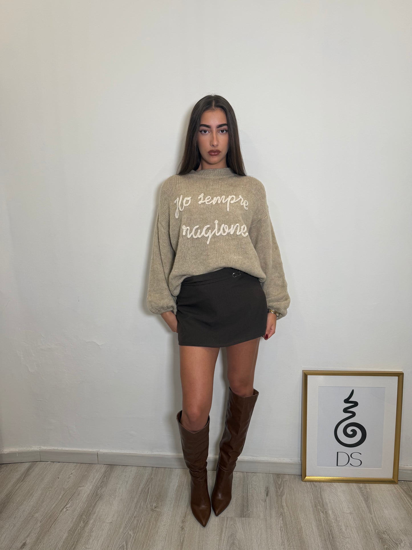 Maglione “Ho sempre ragione” unito