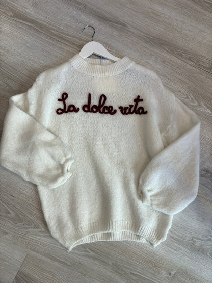 Maglione “La dolce vita”