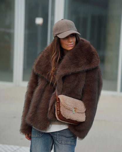 Pelliccia Courmayeur Marrone